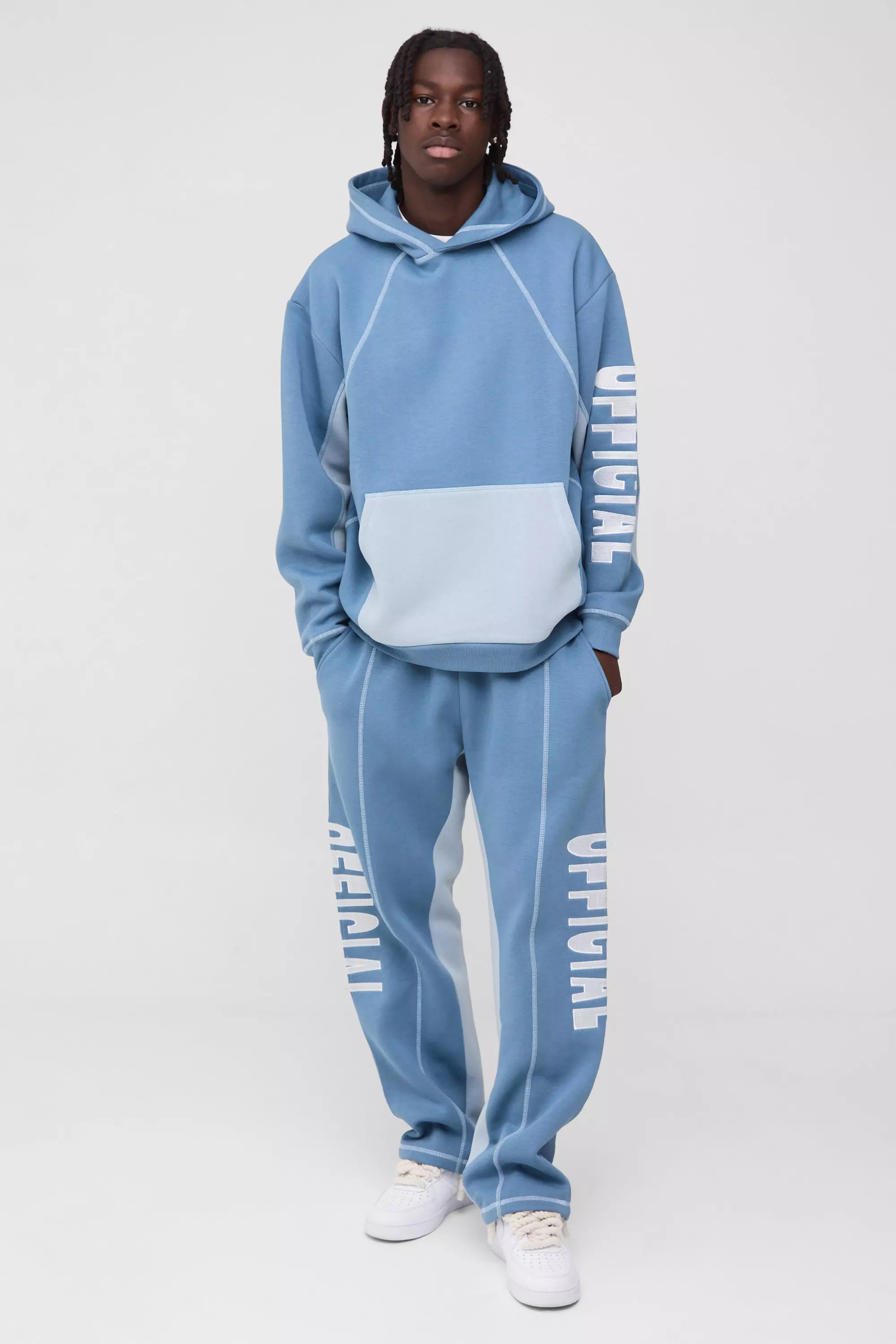 Blue colour tracksuit online